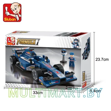 Конструктор Sluban M38-B0353 Синяя молния (287 деталей) картинка 10